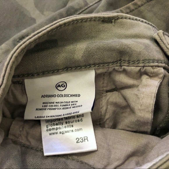 AG The Caden Camo Twill Trousers - Picture 7 of 9